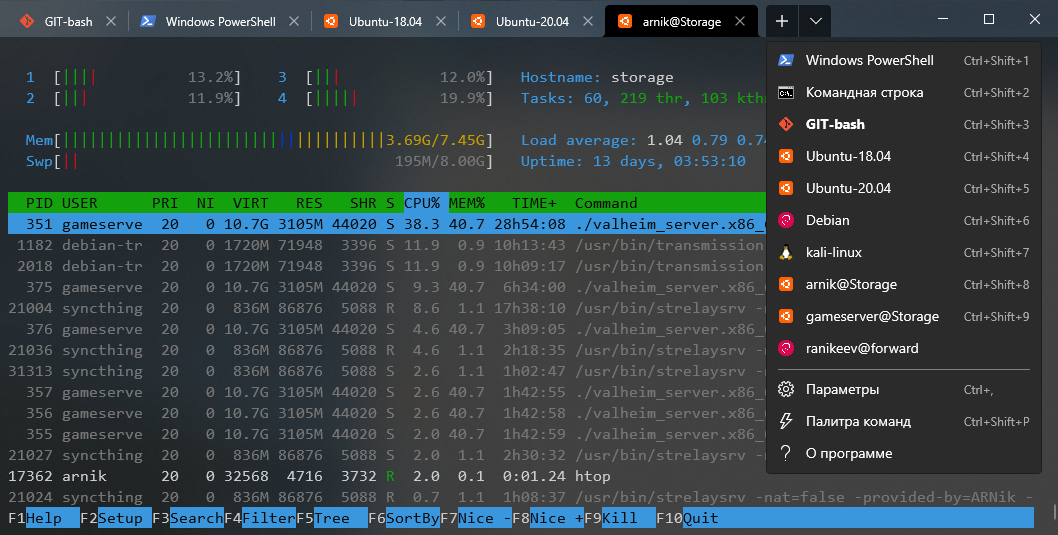 Мой терминал